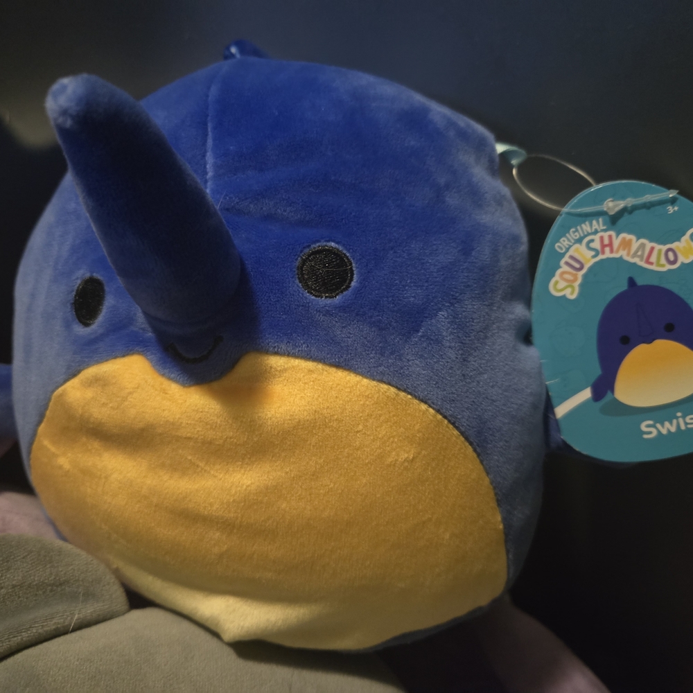 Squishmallows Narwhal Swish S7 W/tag
